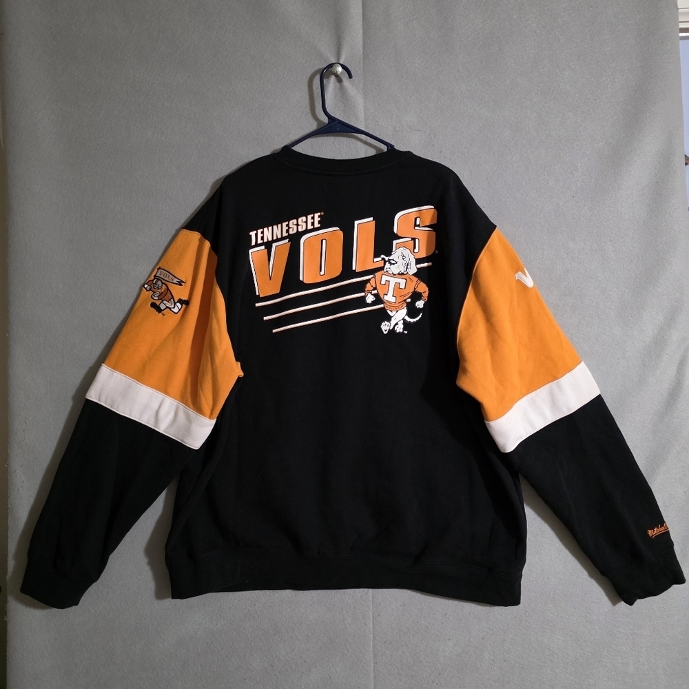 NWT Mitchell Ness Tennessee Volunteers All Over 3.0 Pullover Size 2XL - Picture 10 of 12